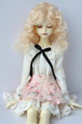 Newly Short Curly BJD Mohair Doll Wigs JD738