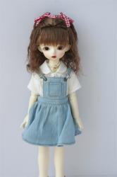Newly Fashion Curly Mohair BJD Doll Wigs JD852