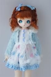 Newly Fashion Curly Mohair BJD Doll Wigs JD852