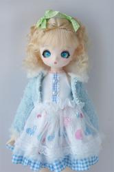 Newly Fashion Curly Mohair BJD Doll Wigs JD852