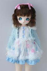 Newly Fashion Curly Mohair BJD Doll Wigs JD852