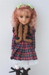 Newly Fashion Curly Mohair BJD Doll Wigs JD852