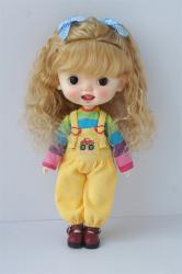 Newly Fashion Curly Mohair BJD Doll Wigs JD852
