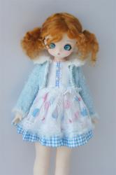 Newly Cute Braids BJD Mohair Doll Wigs JD816