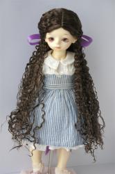 JD802 1/3 Pretty Long Curly BJD Doll Wigs SD Synthetic Mohair Hair