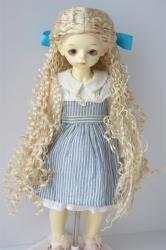 JD802 1/3 Pretty Long Curly BJD Doll Wigs SD Synthetic Mohair Hair