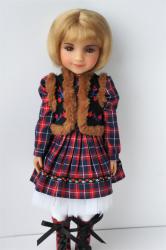 Fashion Air bangs Bobo BJD Mohair Doll Wig JD603