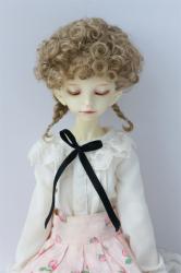 New Arrival Cute Curly BJD Synthetic Mohair Wigs JD570