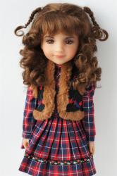 Newest Lovely Curly BJD Mohair Doll Wigs JD564