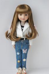 Pretty Long BJD Synthetic Mohair Doll Wig JD529