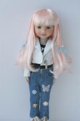 Pretty Long BJD Synthetic Mohair Doll Wig JD529
