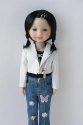Lovely Double Braids BJD Synthetic Mohair Wigs JD509