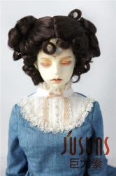 Cute Short Curly Synthetic Mohair BJD Doll Wigs JD491