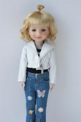 Cute Up Style BJD Synthetic Mohair Doll Wigs JD375
