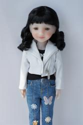 Lovely Curly Synthetic Mohair Doll Wigs JD366