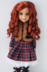 Long Curly Synthetic Mohair BJD Doll Wigs JD340