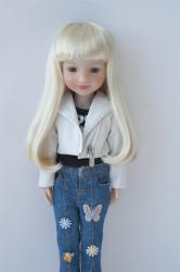 Pretty Long Synthetic Mohair Doll Wig JD319B