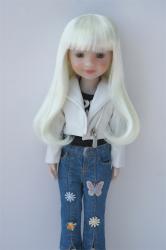 Pretty Long Synthetic Mohair Doll Wig JD319B