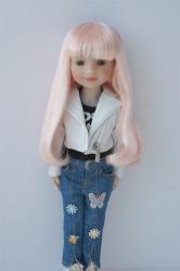 Pretty Long Synthetic Mohair Doll Wig JD319B