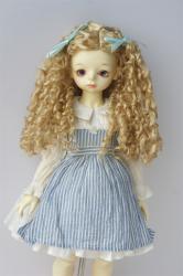 JD797 Long Pretty BJD Synthetic Mohair Doll Wig 
