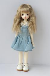 Fashion Curly BJD Synthetic Mohair Doll Wigs JD775