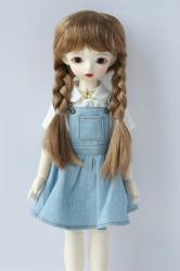 New Arrival Pretty Braids BJD Synthetic Mohair Doll Wigs JD837