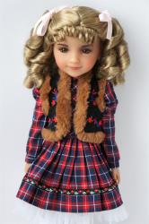 Lovely Curly Pony Synthetic Mohair Doll Wigs JD262