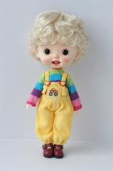Fashion Short Curly BJD Synthetic Mohair Doll Wigs JD219