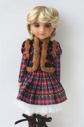 Nature Boyish Doll Wigs Synthetic Mohair JD192