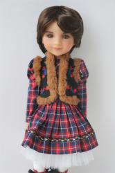 Nature Boyish Doll Wigs Synthetic Mohair JD192