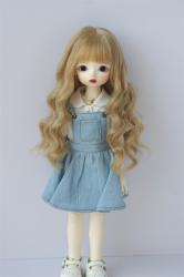 Newly Soft Material Curly BJD Synthetic Mohair Doll Wig JD853