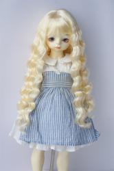 Newly Soft Material Curly BJD Synthetic Mohair Doll Wig JD853