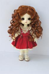 Long Curly BJD Synthetic Mohair Doll Wig JD073