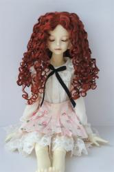 Long Curly Doll Wig Synthetic Mohair JD073