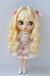 Newly Soft Material Curly BJD Synthetic Mohair Doll Wig JD856