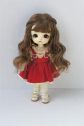 Newly Soft Material Curly BJD Synthetic Mohair Doll Wig JD855