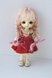 Lovely Two Braids BJD Mohair Doll Wigs JD2031