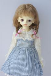 Lovely Two Braids BJD Mohair Doll Wigs JD2031