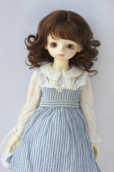Pretty Long Curly BJD Mohair Doll Wigs D20313L