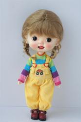Fashion BJD Two Braids Mohair Wigs D2033B