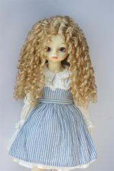 Long Curly BJD Synthetic Mohair Doll Wig JD073