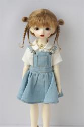 Newly Cute Two Braid BJD Mohair Doll Wigs JD857