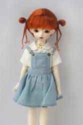 Newly Cute Two Braid BJD Mohair Doll Wigs JD857