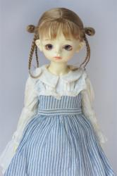 Newly Cute Two Braid BJD Mohair Doll Wigs JD857