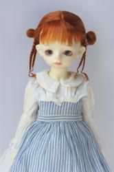 Newly Cute Two Braid BJD Mohair Doll Wigs JD857