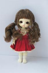 Newly Soft Material Curly BJD Synthetic Mohair Doll Wig JD858