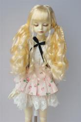 Newly Soft Material Curly BJD Synthetic Mohair Doll Wig JD858