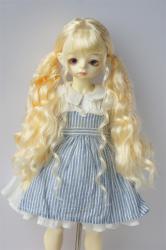 Newly Soft Material Curly BJD Synthetic Mohair Doll Wig JD858