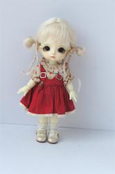 Newly Cute Two Braid BJD Mohair Doll Wigs JD857