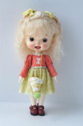 Newly Fashion Curly Mohair BJD Doll Wigs JD852